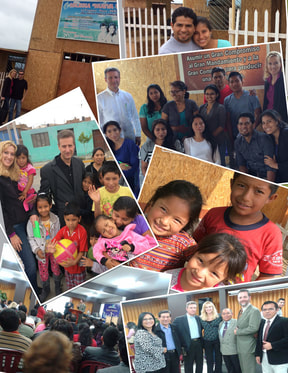 collage of photos from Peru Mission Trip