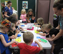 children vbs activity painting