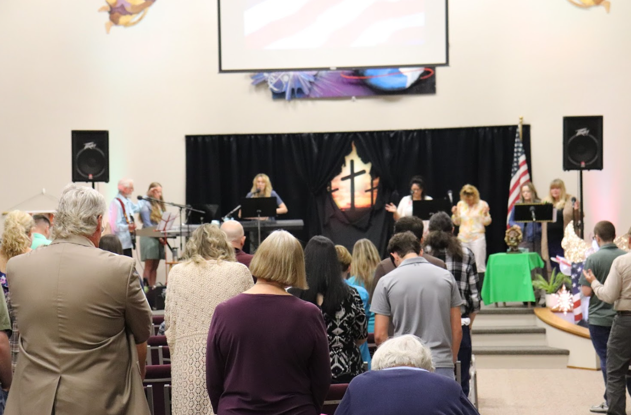 church worship service